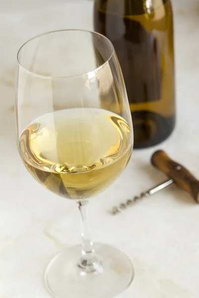 Vinho chardonnay — Fotografia de Stock