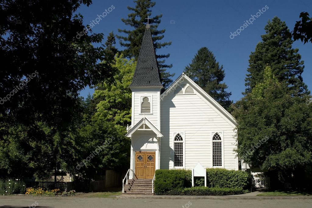 One room country church — Stock Photo © shippee #2224350