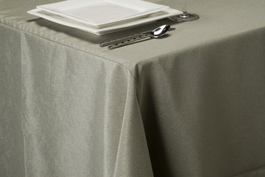 Slate linen table cloth clipart