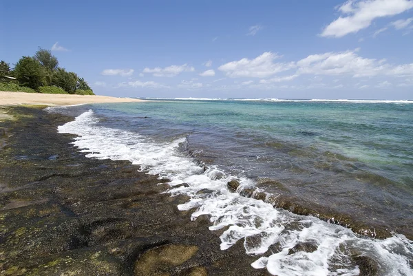 Hermosa playa en Kauaii — Foto de Stock
