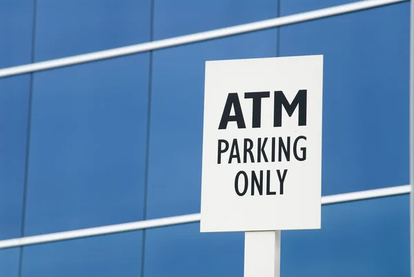 Atm parking — Stock Photo, Image