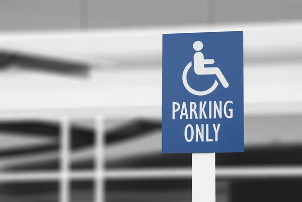 stock image Handicap parking