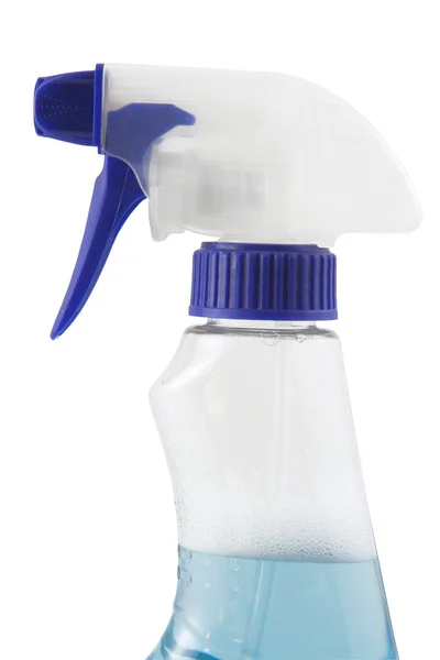 Botella con medios para la limpieza —  Fotos de Stock