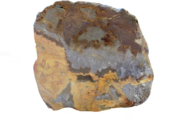 A amostra sobre minério de prata — Fotografia de Stock