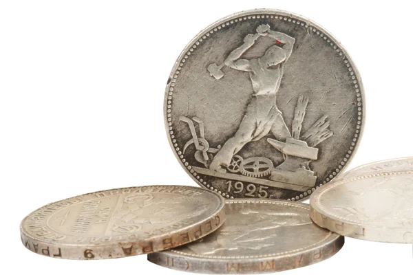 Sarinnye russian coins — Stock Photo, Image