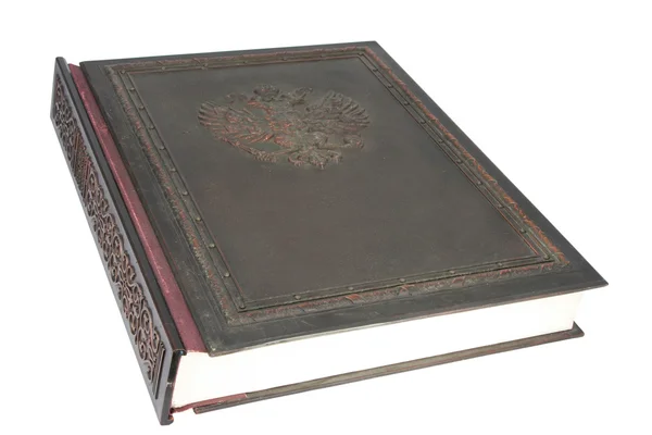 Starożytne okładka książki — Zdjęcie stockowe