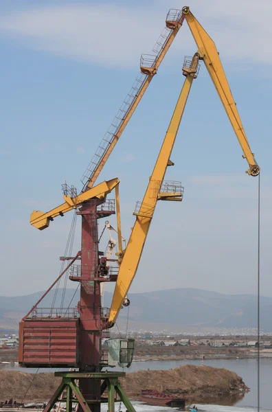 stock image Elevating cranes