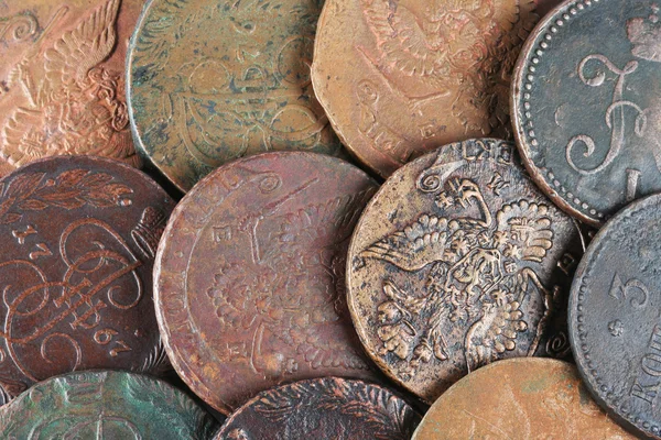 stock image Ancient Russian coins