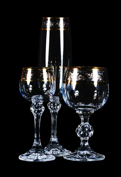 Set of wine glasses — Stock Photo, Image