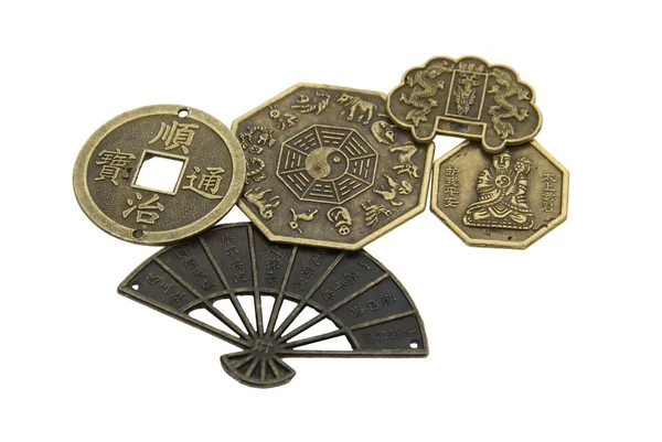 Asian coins — Stock Photo, Image