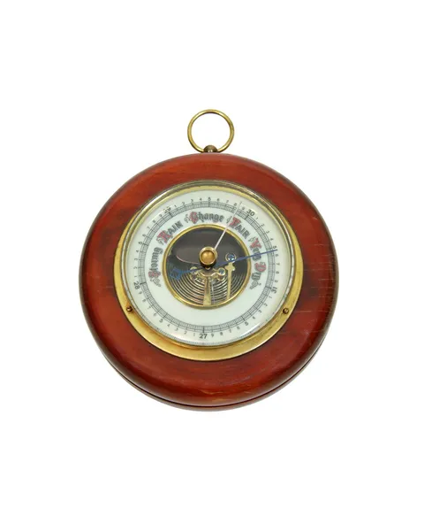Античный барометр — стоковое фото