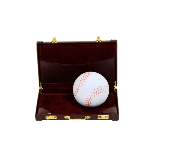 Geschäft mit Baseball — Stockfoto