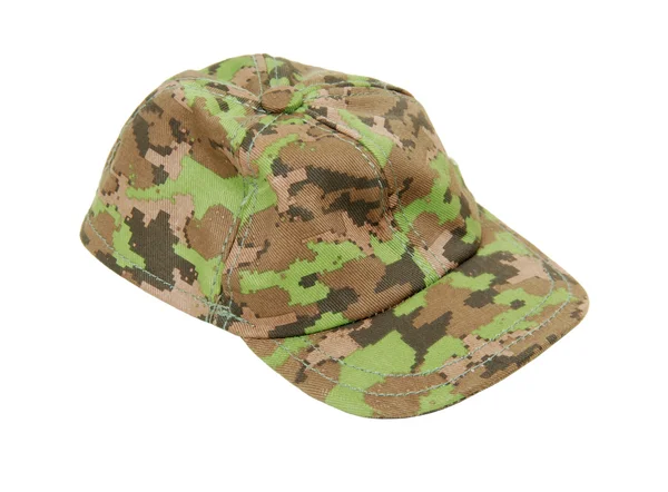 Sombrero de béisbol camuflaje — Foto de Stock