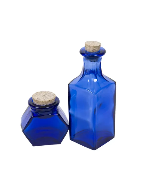 Cobaltl flaskor — Stockfoto