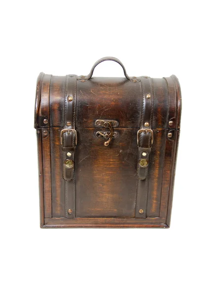 Старый деревянный ящик — стоковое фото