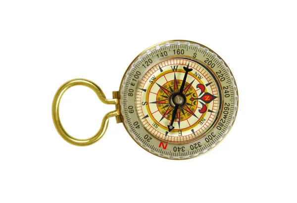 Kompas z mosiądzu — Zdjęcie stockowe