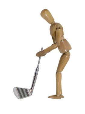 Golfing clipart