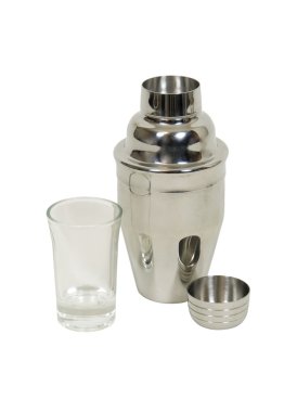 Martini shaker ve cam