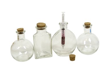 Medical potions clipart