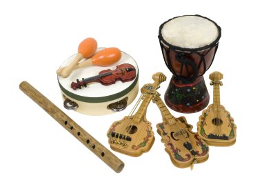 Musical instruments clipart