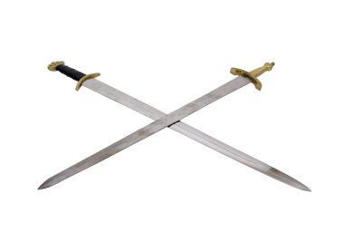 Crossed swords clipart