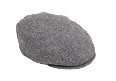 Tweed driving cap clipart