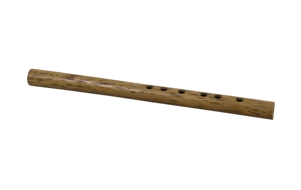 Деревянная флейта — стоковое фото