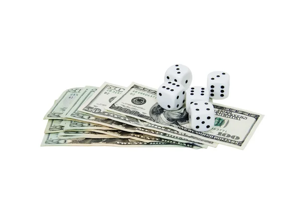 Rolling the dice — Stock Photo, Image