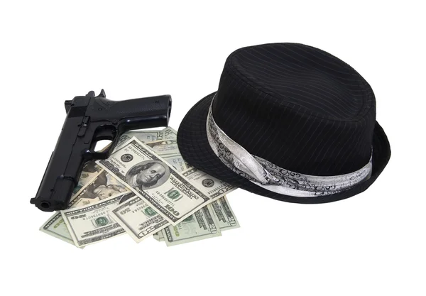 Zestaw gangstera — Zdjęcie stockowe