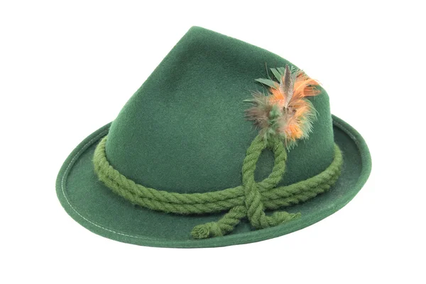 Felt Alpine hat — Stock Photo, Image