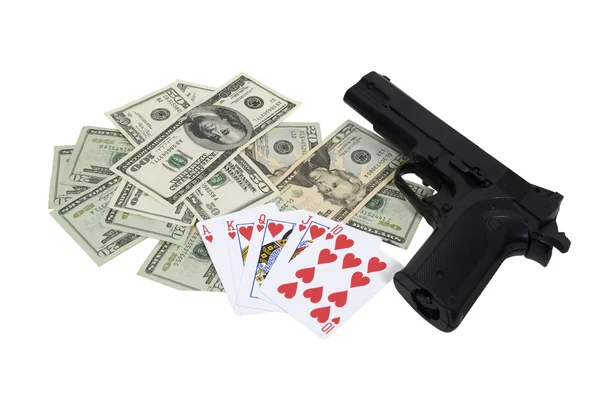 High stakes gambling — Stock Photo, Image