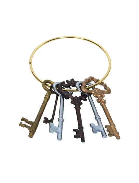 Античные ключи — стоковое фото