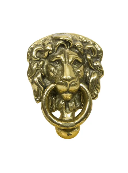 Lion door knocker — Stock Photo, Image