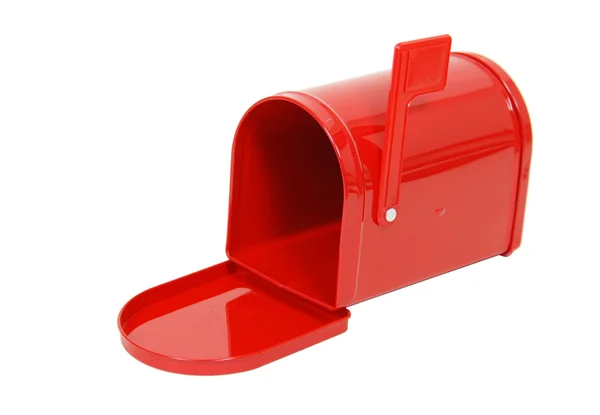 stock image Empty Red Mailbox