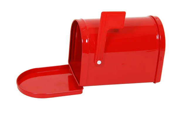 Червоний поштової скриньки — стокове фото