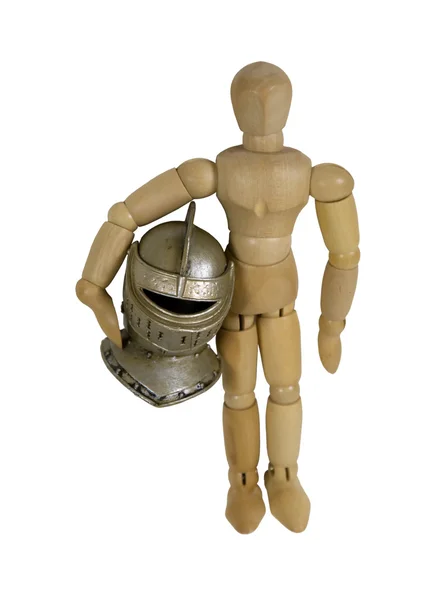 Man with armor — Stock Photo, Image