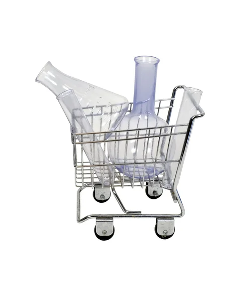 Einkaufen in der medizinischen Forschung — Stockfoto