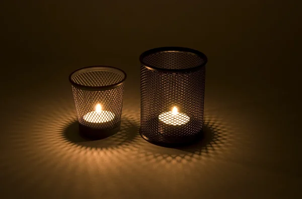Candles glow — Stock Photo, Image