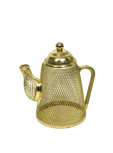 Mesh Teapot — Stock Photo, Image