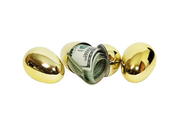 Money egg — Stock Photo, Image