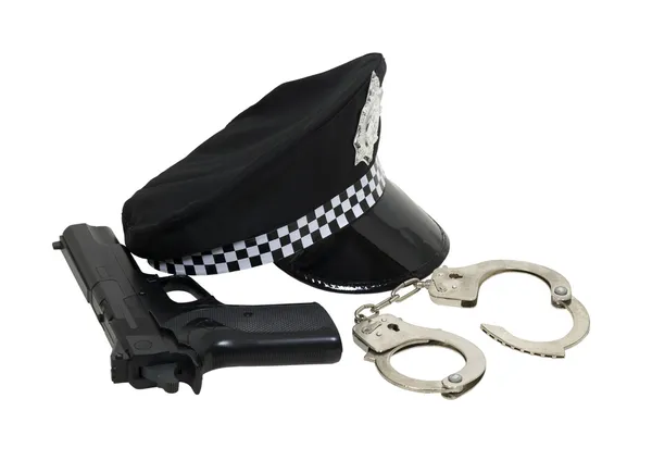 Polizeiausrüstung — Stockfoto