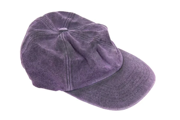 Sombrero de béisbol púrpura — Foto de Stock