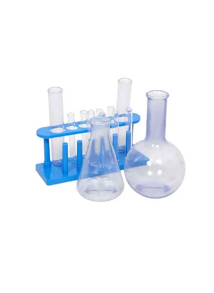 Research beakers — Stock Photo, Image