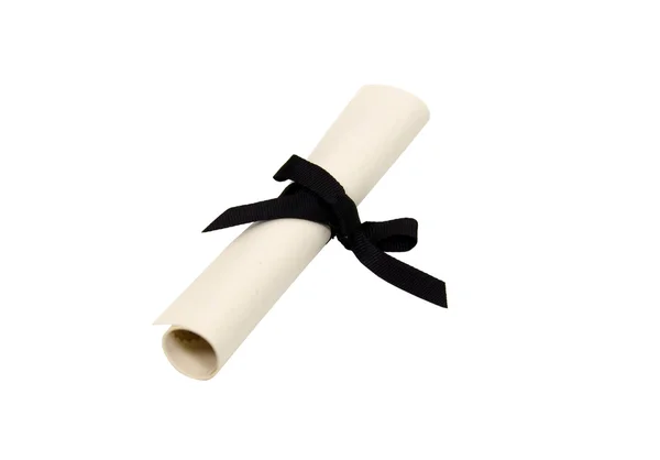 Rolled document — Stock Photo, Image