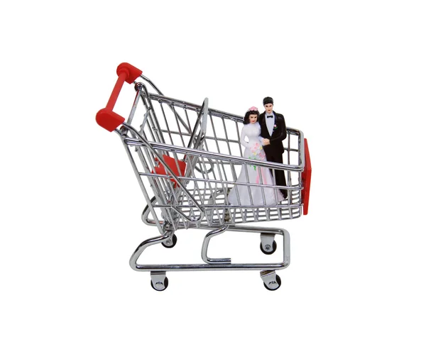 Shopping per una nuova vita insieme — Foto Stock