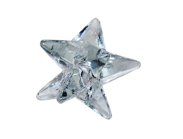 Кристальная звезда — стоковое фото