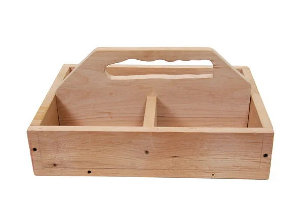 Caixa de ferramentas de madeira — Fotografia de Stock