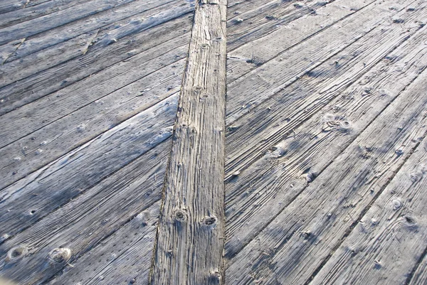 木製の通路のパターン — ストック写真