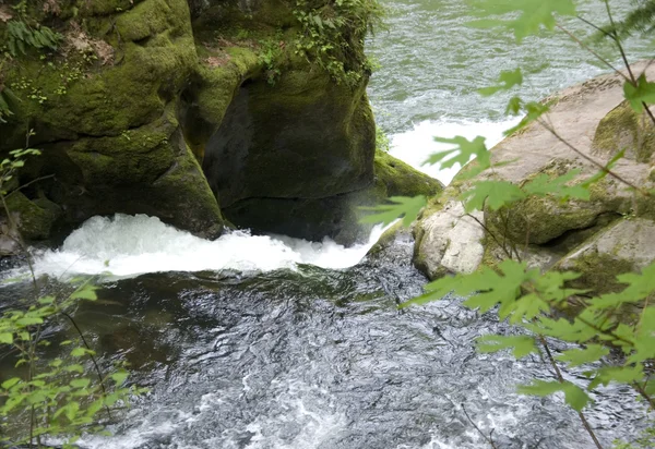 stock image Waterfall from above