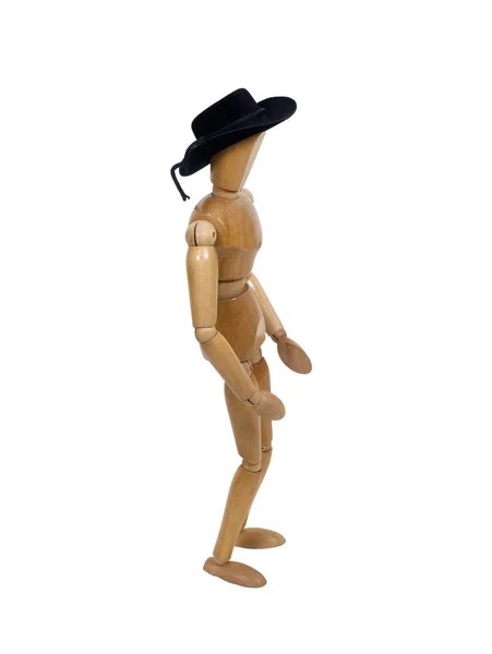 Kovboy şapkası giyiyor — Stok fotoğraf